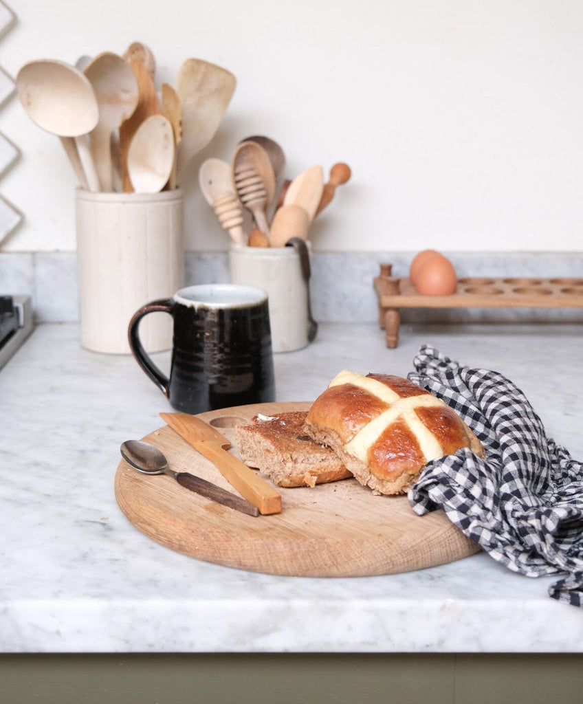 RECIPE: Orange & ginger hot cross buns by The Long Table