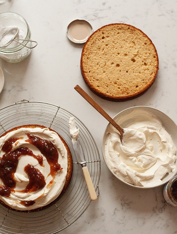 RECIPE | a simple ricotta strawberry cake from food writer Flora Shedden