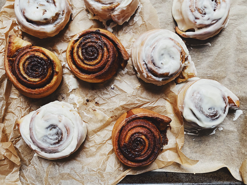 RECIPE | vegan cinnamon buns by Charlotte Avent