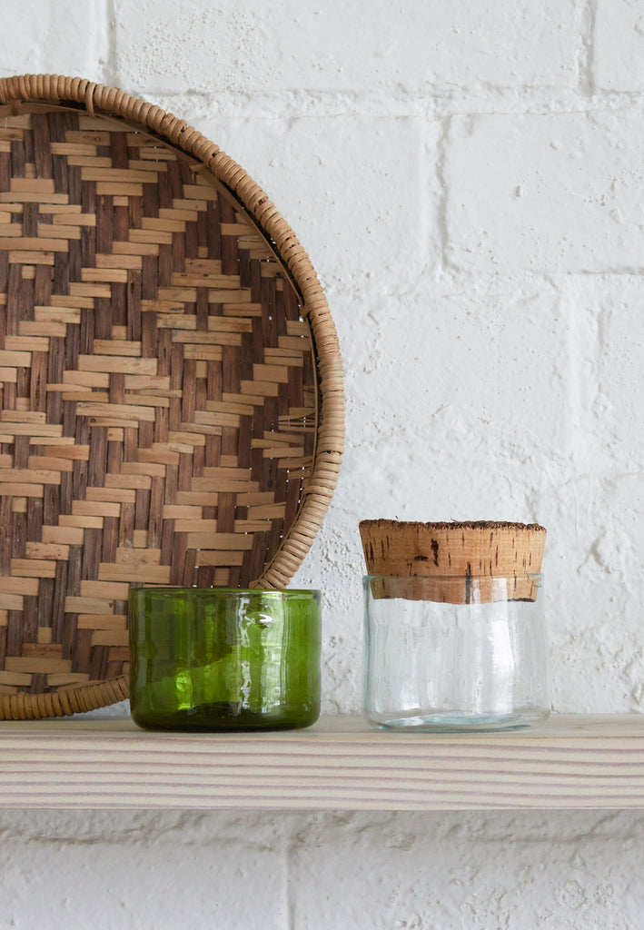 Little hand-blown glass jar La Soufflerie 