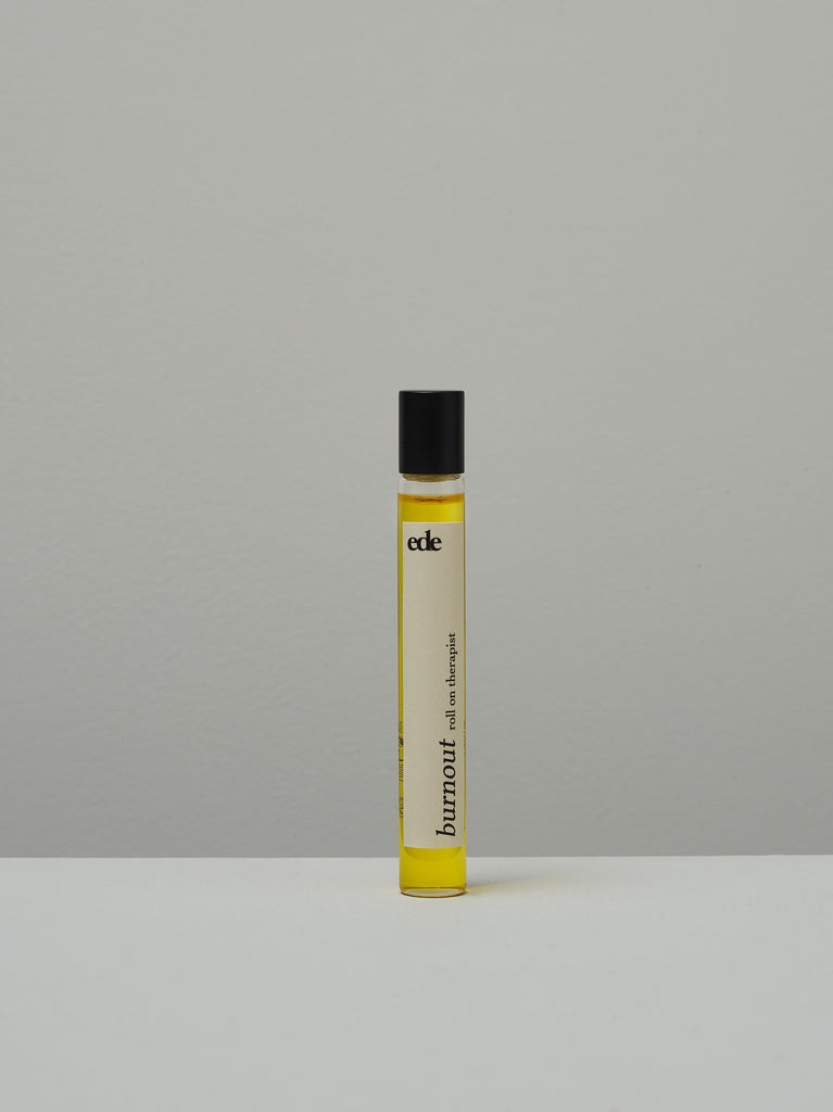 Ede vegan organic aromatherapy roll on burnout therapist