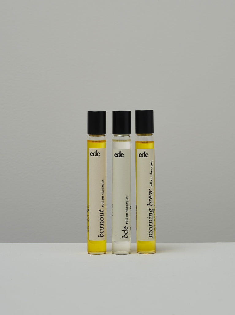 Ede vegan organic aromatherapy roll on burnout oil