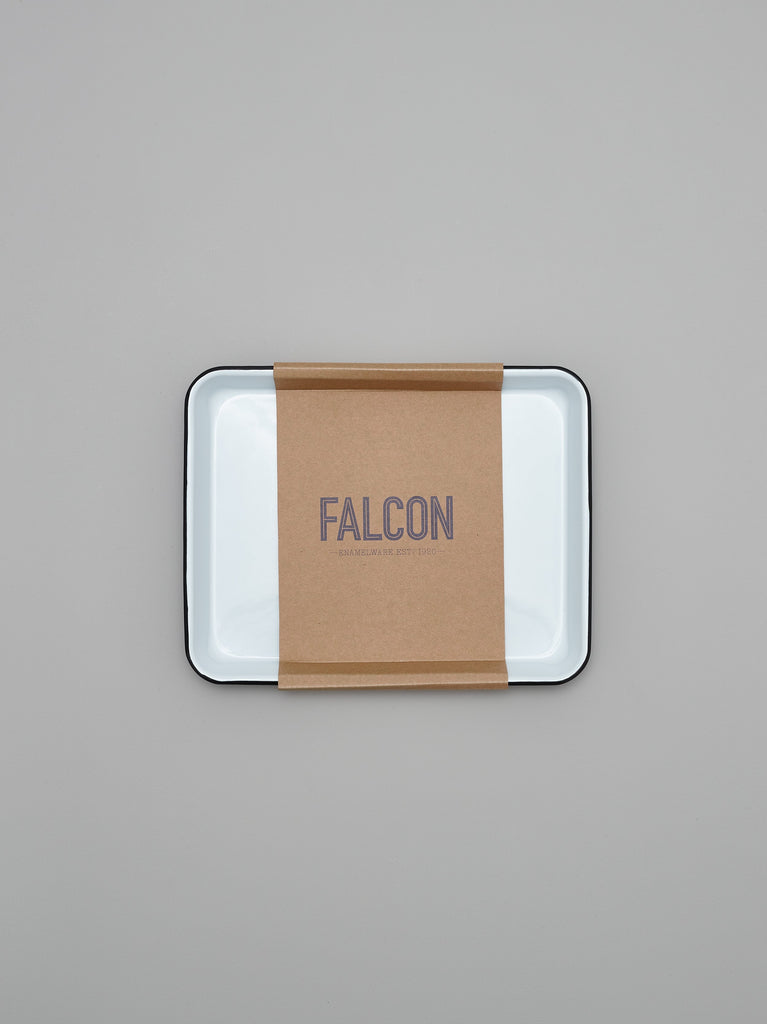 Falcon enamel black durable simple roasting tray