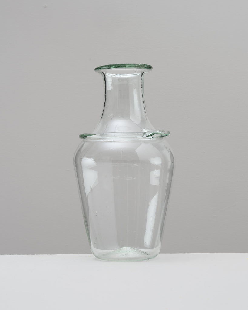 Parisian hand-blown glass jug La Soufflerie 