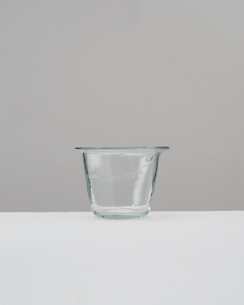 Parisian hand-blown glass jam jar La Soufflerie 