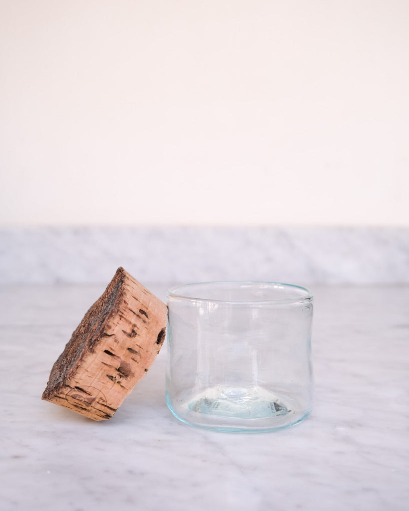 Little hand-blown glass jar La Soufflerie 