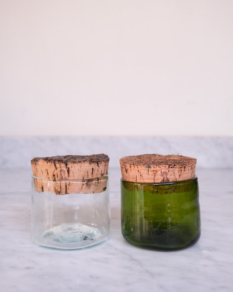 Little hand-blown glass jar La Soufflerie 