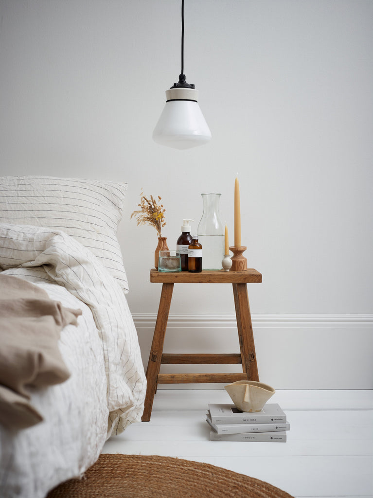 Object Story calm neutral bedroom styling