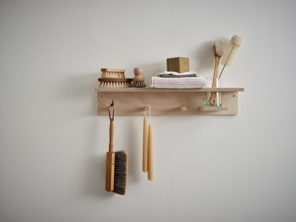 wooden kitchen brushes for a sustainable kitchen