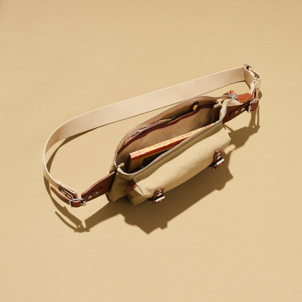 British made 'Owlpen' sling bag | MADE TO ORDER Portamus 