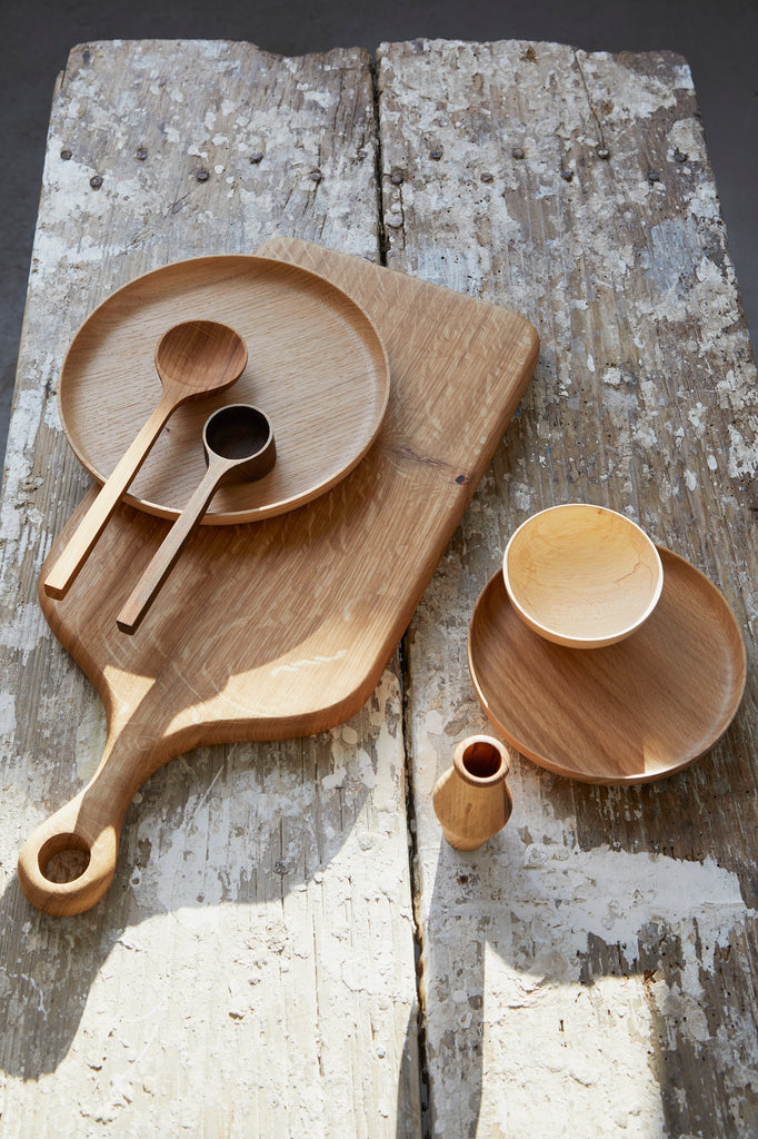 English oak serving board Selwyn House 