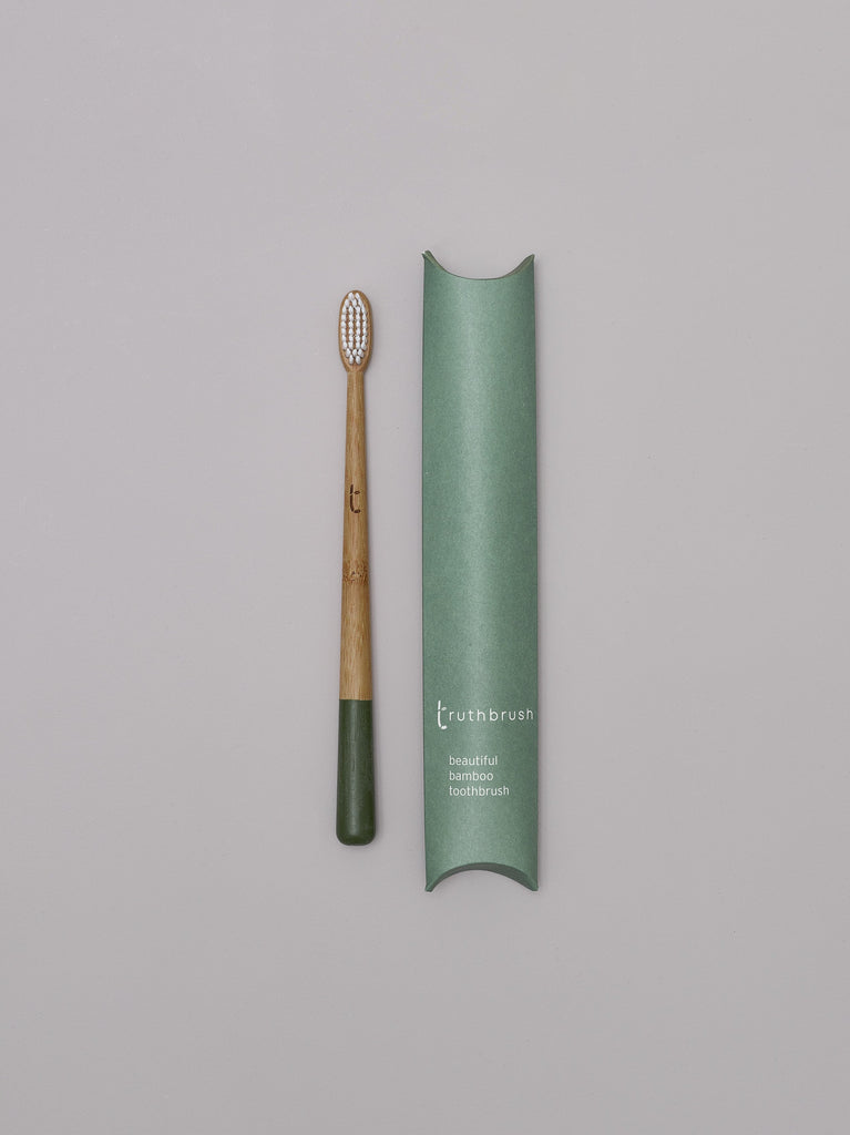 Truthbrush plastic free bamboo toothbrush