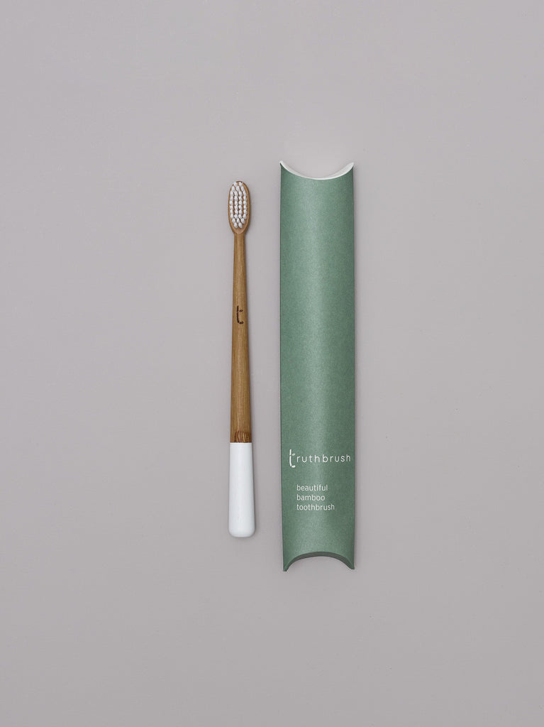 Truthbrush plastic free bamboo toothbrush