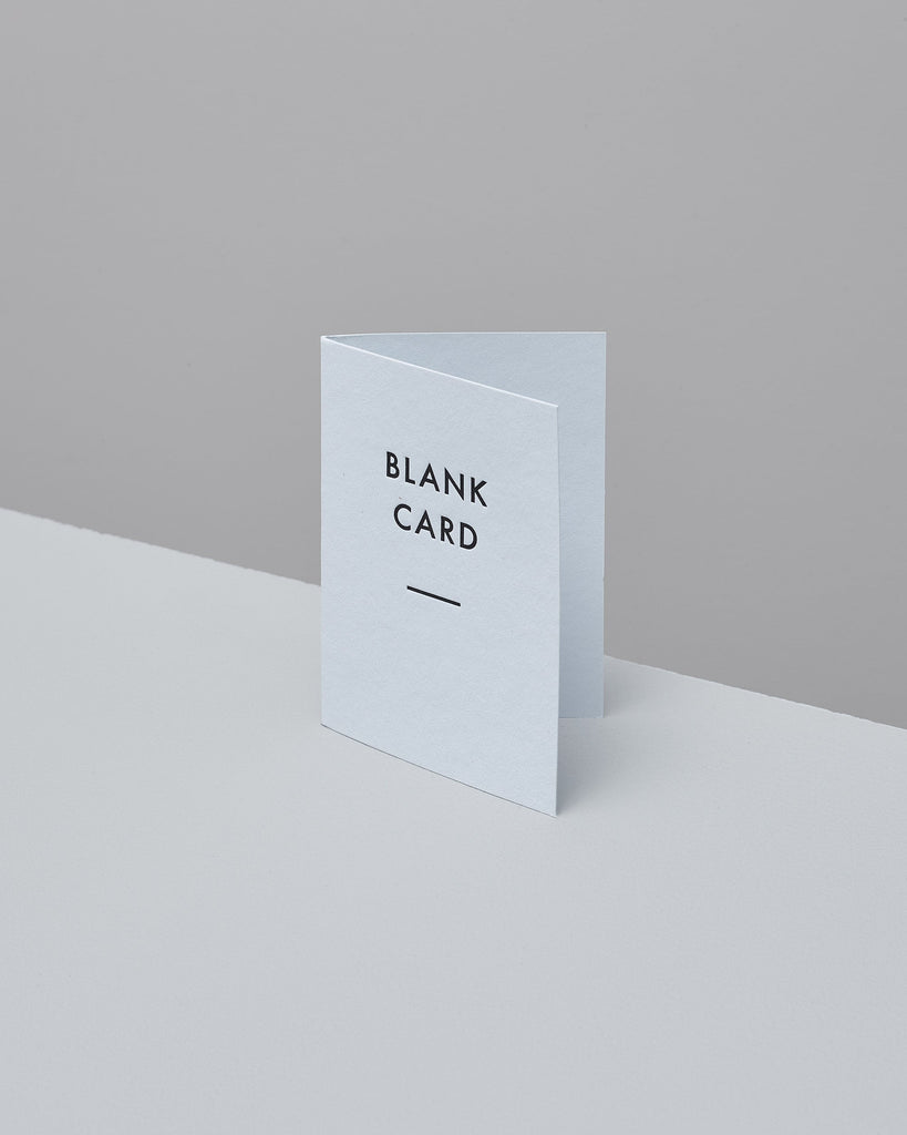 Blank Mabel & Co letterpress card